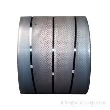 Serie Q235 Coil in acciaio al carbonio in rilievo